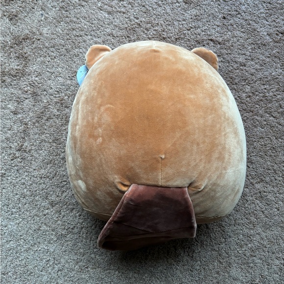 SQUISHMALLOW CHIP NEW WITH TAGS chipmunk pillow plushie cuddle cute glasses - Picture 3 of 5